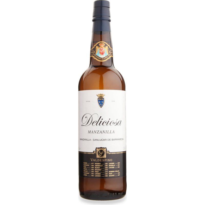 Valdespino Deliciosa Manzanilla sherry 750ml - British product