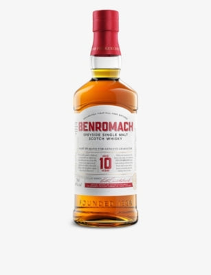 Benromach single malt whisky 10 year old 700ml, imported from the UK