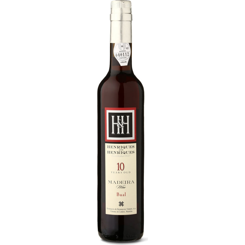Henriques & Henriques Madeira wine Bual 10-Year 500ml, imported from the UK