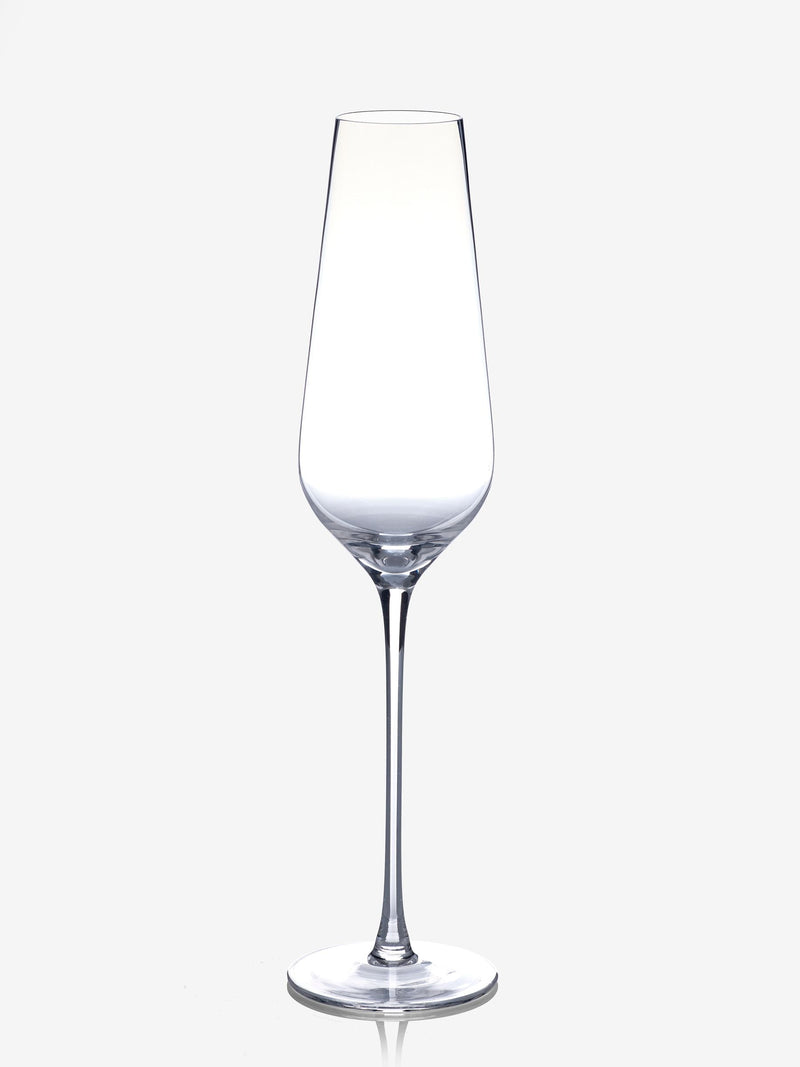 Belgravia crystal flute glasses set of 4, imported from the UK