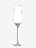 Belgravia crystal flute glasses set of 4, imported from the UK