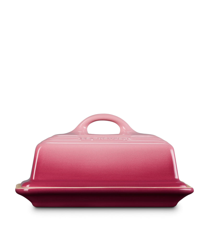 Le Creuset stoneware butter dish (17cm), imported from the UK