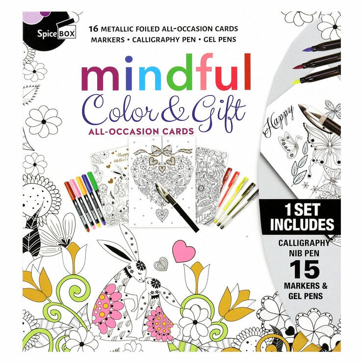 Sketch Plus colouring book kit with markers and pens, UK version