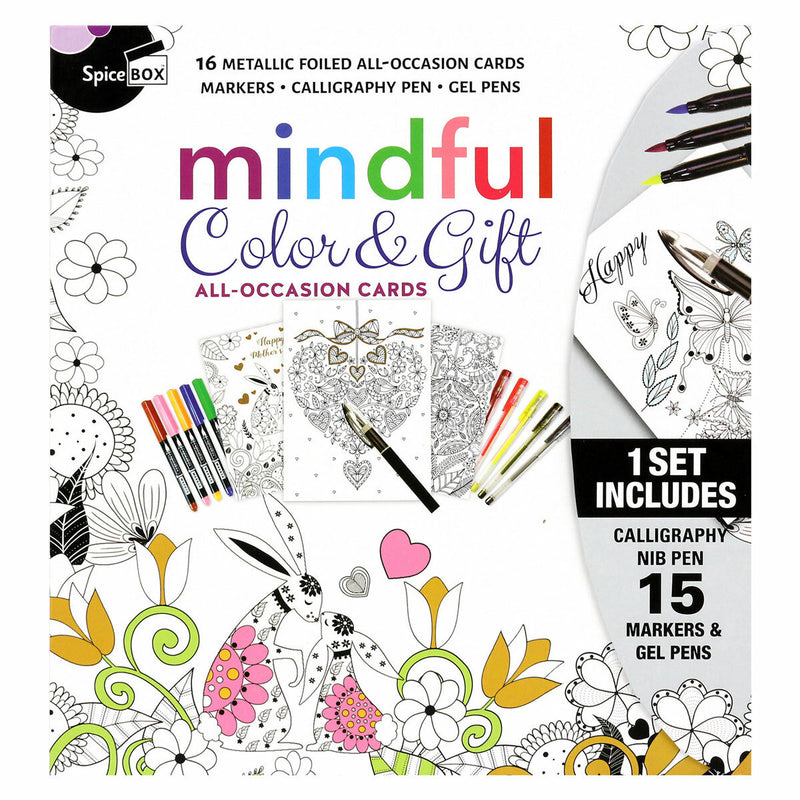 Sketch Plus colouring book kit with markers and pens, UK version