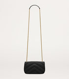 Saint Laurent Mini Loulou cross-body bag, imported from the UK