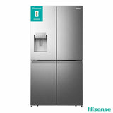 Hisense fridge freezer stainless steel 584L, UK version