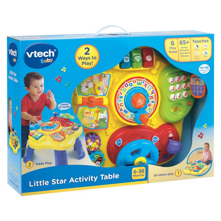 Vtech Little Star activity table, imported from the UK