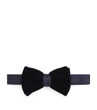 Giorgio Armani velvet bow tie, made in Italy - British product