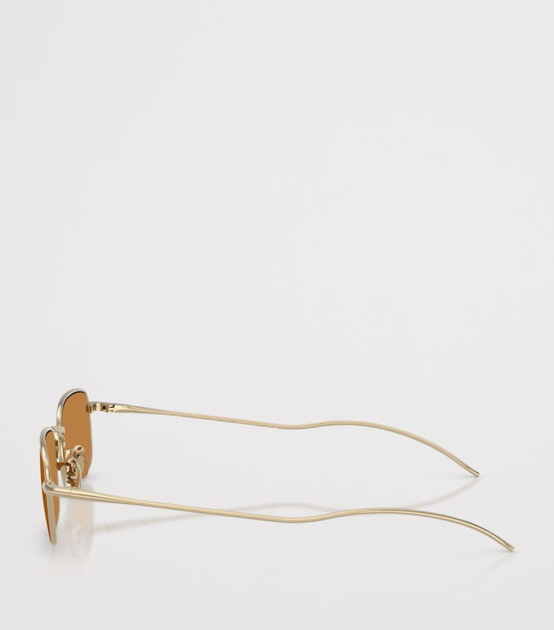 Oliver Peoples TK-14 titanium sunglasses (British brand)