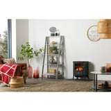 Dimplex Brayford electric stove black 2kW, imported from the UK