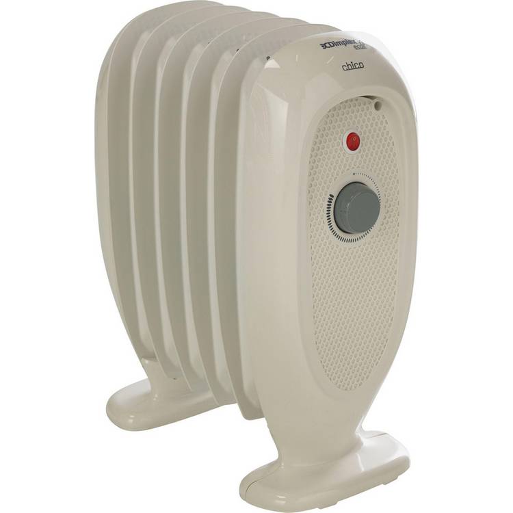 Dimplex mini oil free radiator 0.7kW, UK version