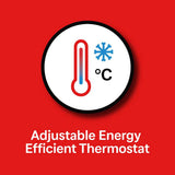 Dimplex 3kW flat fan heater - portable heater (British brand)