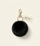 Balenciaga fur tail bag charm 45cm, UK version