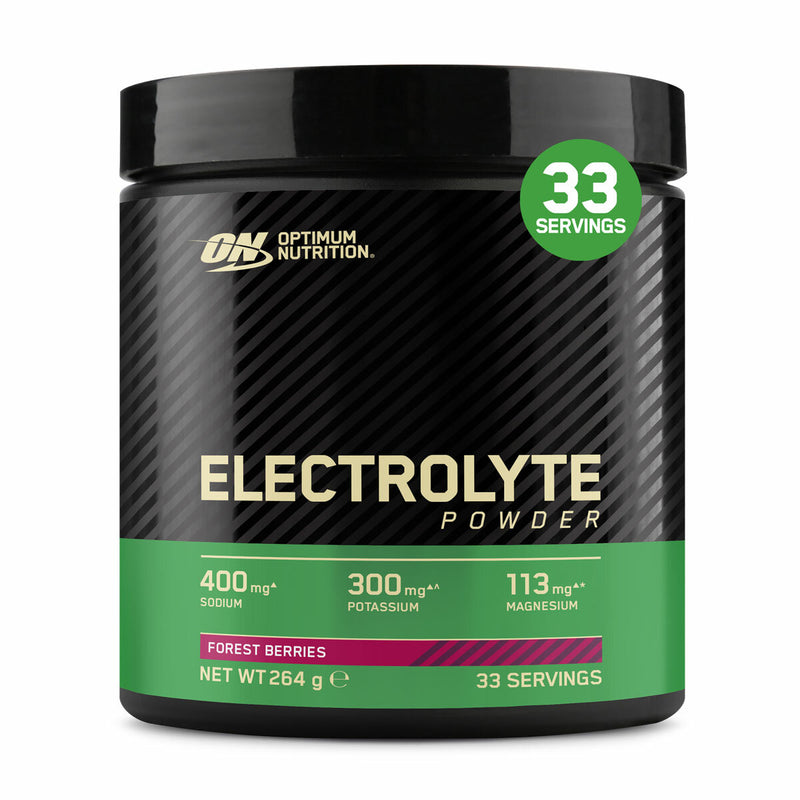 Optimum Nutrition Electrolyte Powder Forest Berries 2 x 264g, imported from the UK