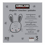 Kirkland Signature Windeln Größe 3 222er Pack (britische Marke)