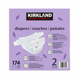 Kirkland Signature nappies Size 2 174 pack (British brand)