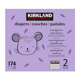 Kirkland Signature nappies Size 2 174 pack (British brand)