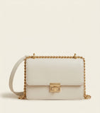 McQueen embellished leather satchel with crystals - British product