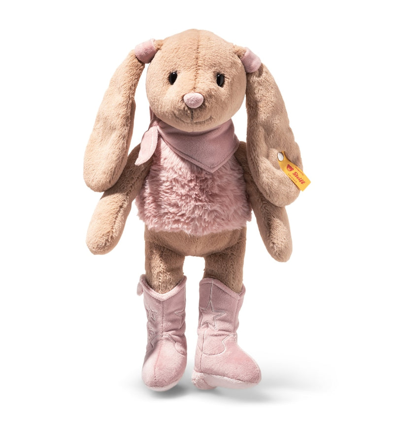 Steiff Cowgirl Hoppie Rabbit 32cm soft toy, UK version