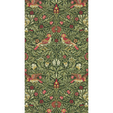 Argos Morris & Co. Birds in a Wooded Dell Green Floral Wallpaper- Buy online at McGrocer