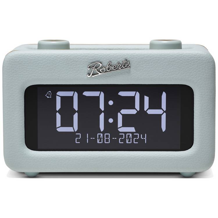 Roberts Revival Rest DAB+ FM clock radio blue (British brand)
