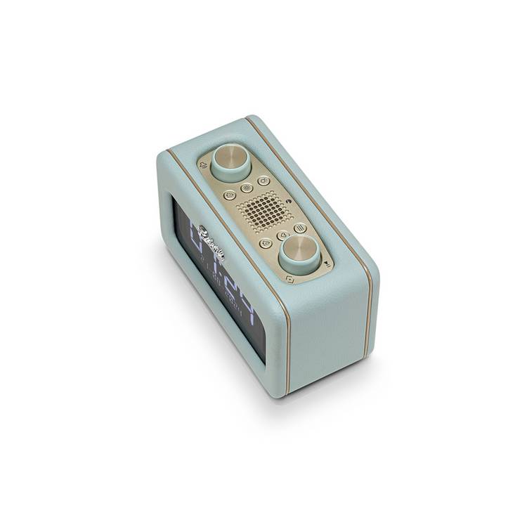 Roberts Revival Rest DAB+ FM clock radio blue (British brand)