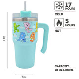 Hox Care Bears blue travel coffee cup 600ml - British product