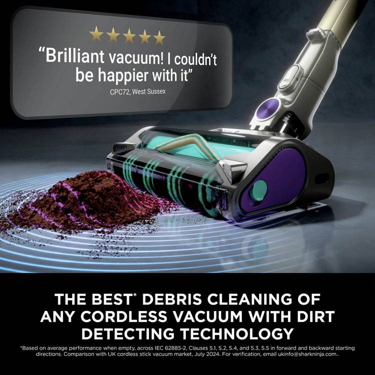 Shark PowerDetect Pet upright cordless vacuum - British product