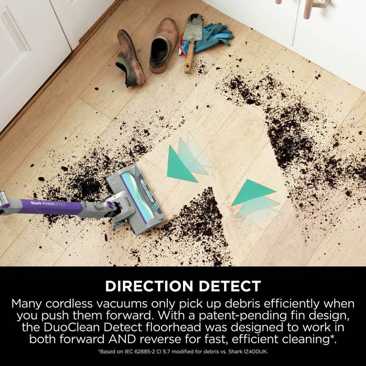 Shark PowerDetect Pet upright cordless vacuum - British product