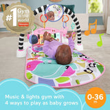 Fisher Price pink kick and play piano gym, UK version