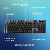 Logitech G915 X wireless gaming keyboard, UK version