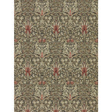 Morris & Co. snakeshead brown floral wallpaper, UK version