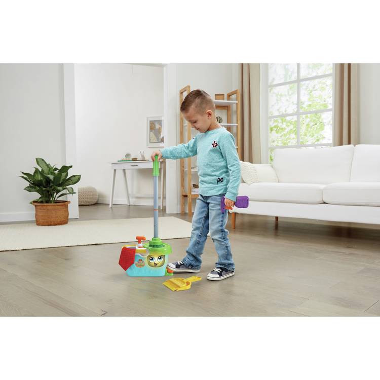 LeapFrog Clean Sweep Mop & Bucket interactive toy, imported from the UK