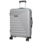 Featherstone hard cabin suitcase silver polycarbonate (British brand)