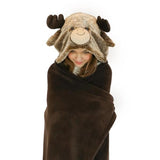 Superdrug Cozy Noxxiez Kids Animal Hooded Blanket - Reindeer - Large- Buy online at McGrocer