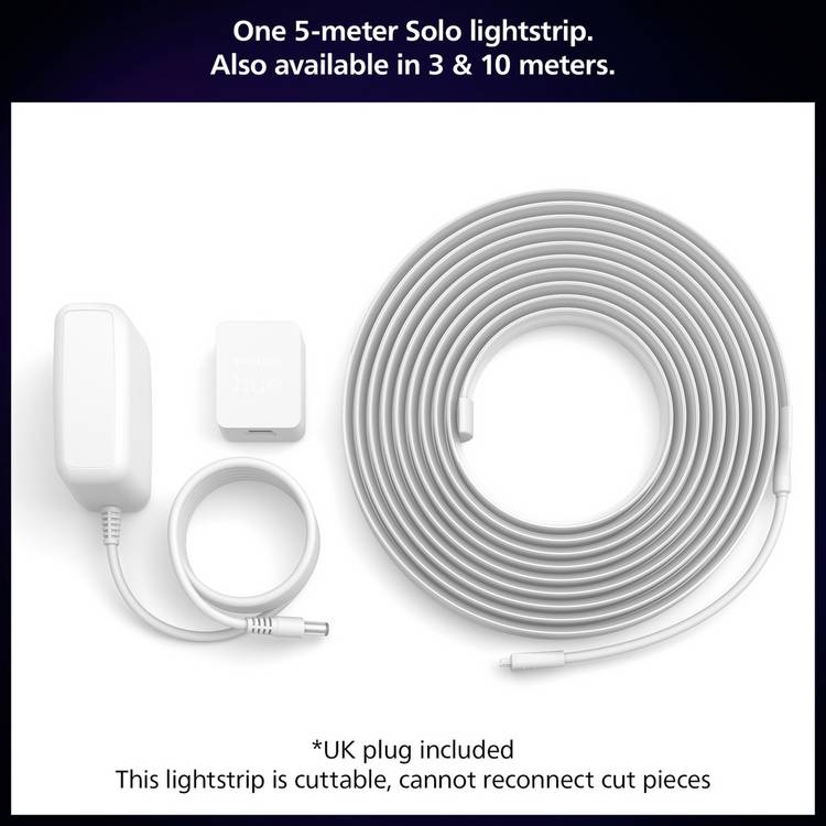Philips Hue Lightstrip Indoor Wi-Fi Bluetooth 5m (British brand)