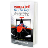 Personalised F1 On This Day Book 222 pages - British product