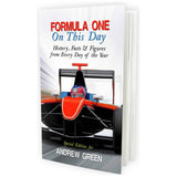 Personalised F1 On This Day Book 222 pages - British product