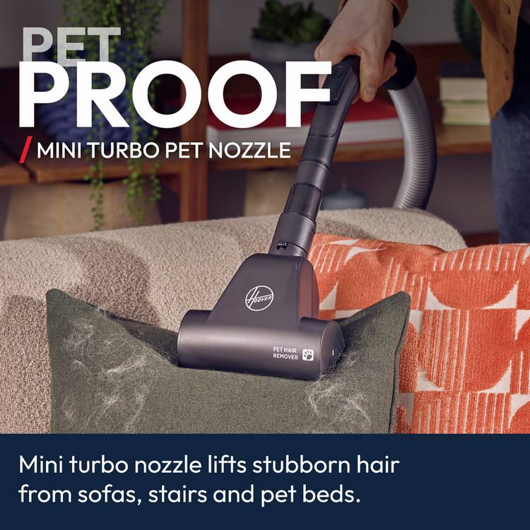 Hoover HP1 Pet bagless cylinder vacuum cleaner - British product