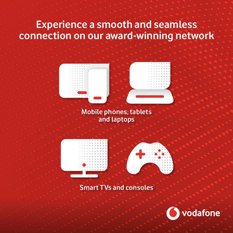 Vodafone 4G Mobile WiFi hotspot 60GB - British product