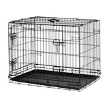 Argos Double Door 30 inch Pet Cage for Medium Dogs- Buy online at McGrocer