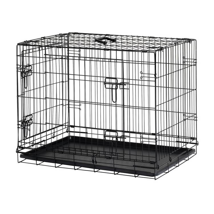 double door pet cage 30 inch for medium dogs, UK version