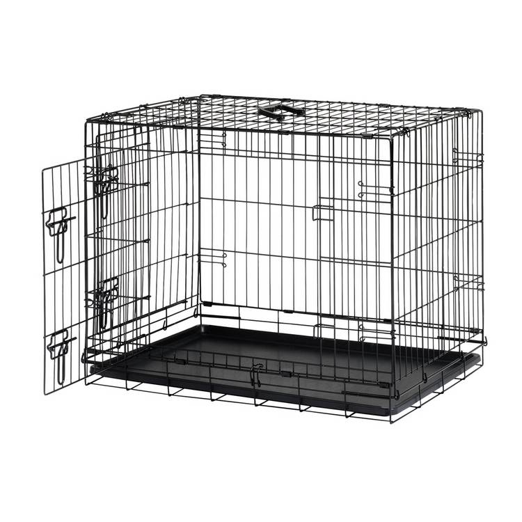 double door pet cage 30 inch for medium dogs, UK version