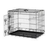 double door pet cage 30 inch for medium dogs, UK version
