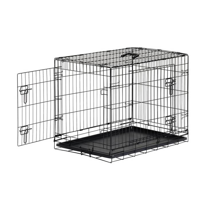 double door pet cage 30 inch for medium dogs, UK version