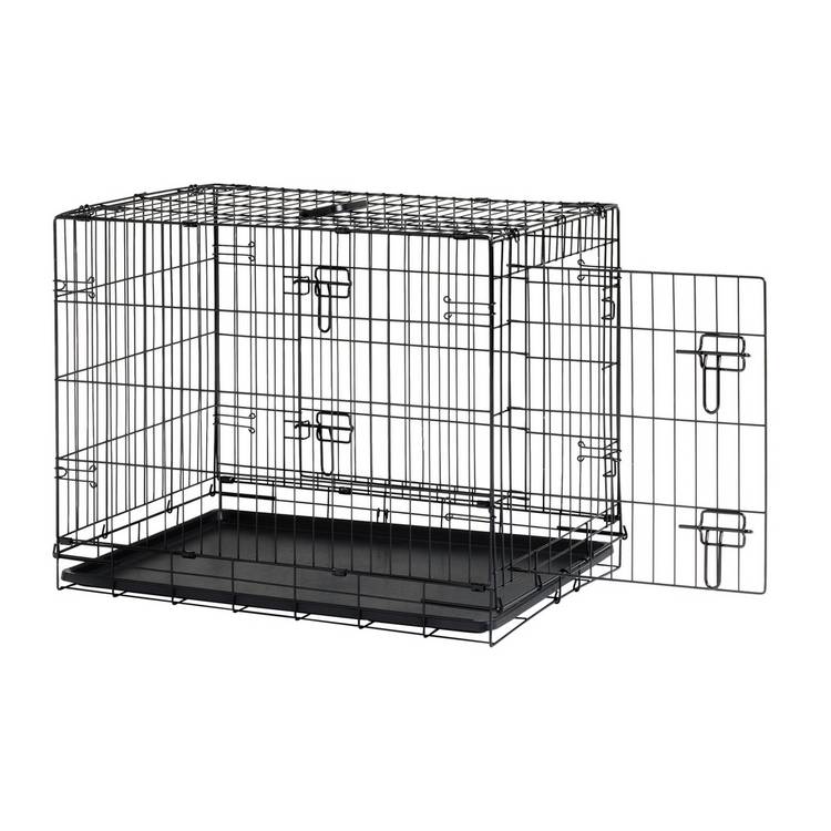 double door pet cage 30 inch for medium dogs, UK version