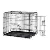 double door pet cage 30 inch for medium dogs, UK version