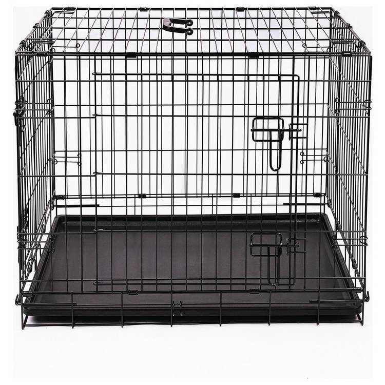 double door pet cage 30 inch for medium dogs, UK version