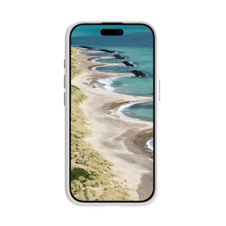 dbramante1928 white iPhone 16 Plus MagSafe phone case - British brand