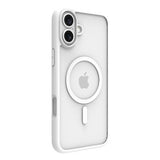 dbramante1928 white iPhone 16 Plus MagSafe phone case - British brand